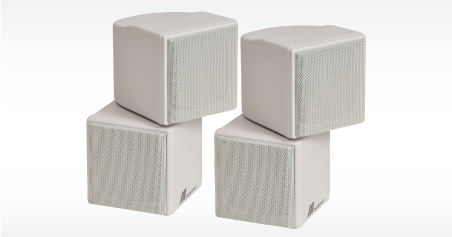 Mini-Cube Surround Sound Speakers from Intrasonic Technology