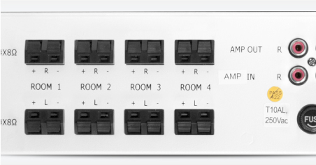 Detailed View of I600 Amplifier from Intrasonic Technology