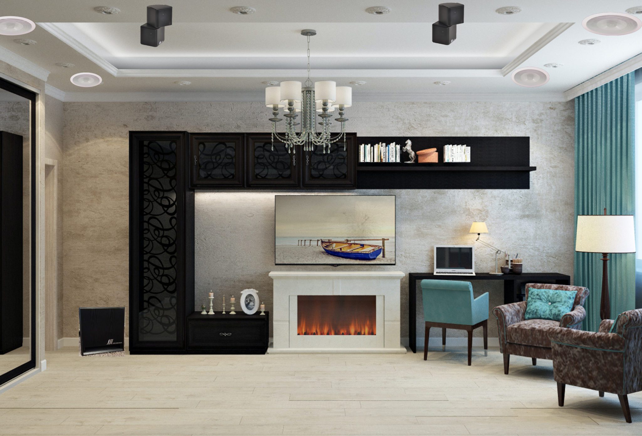 Excellent sound quality speakers designed specifically for installing