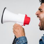 Man on Megaphone copy