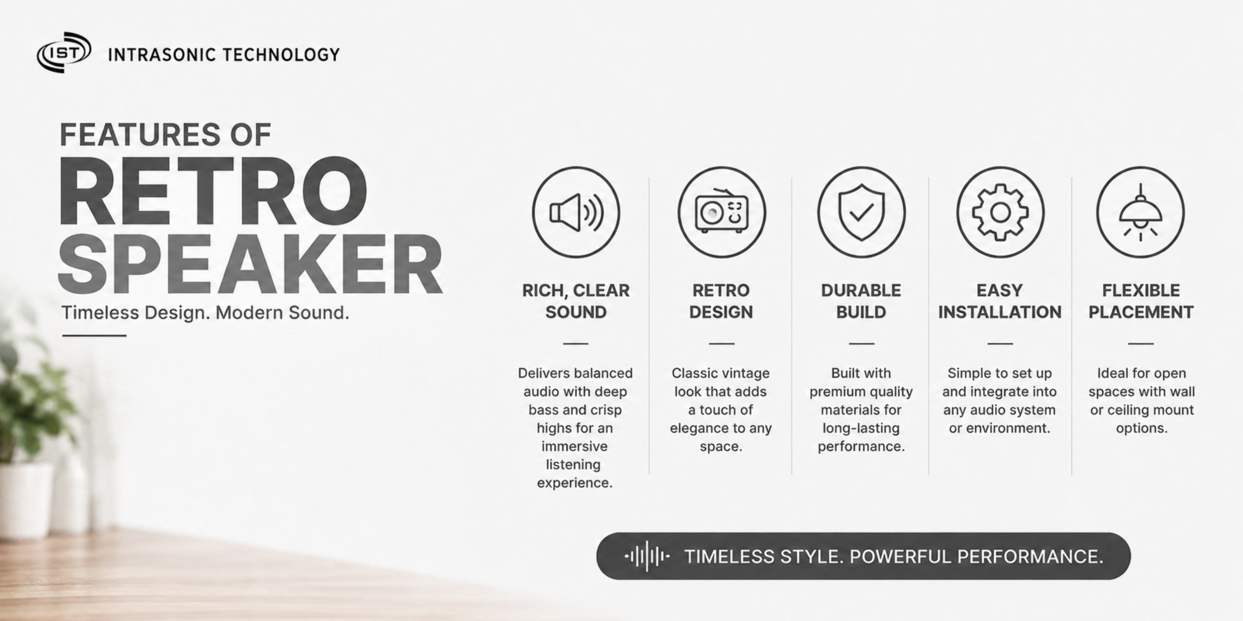 Features to Consider in a Retro Speaker