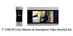 Smartphone Video Doorbell with Monitor