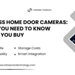 Wireless front door camera