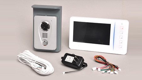 Monitor de seguridad de vídeo por cable y en color de Intrasonic Technology